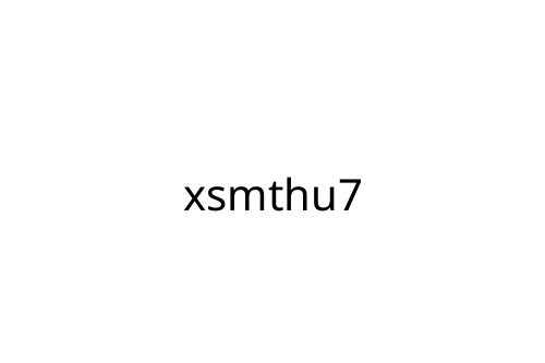 xsmthu7