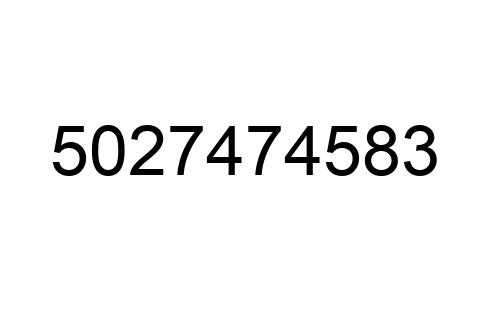 5027474583