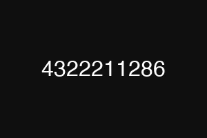 4322211286