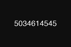 5034614545