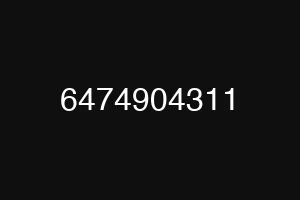 6474904311