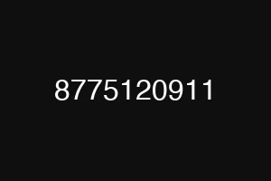 8775120911