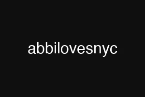 abbilovesnyc