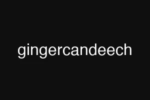 gingercandeech