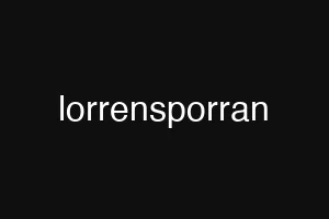 lorrensporran
