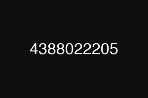 4388022205