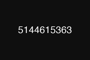 5144615363