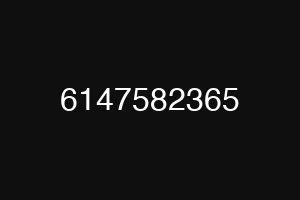 6147582365
