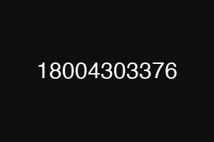 18004303376