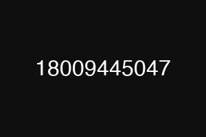 18009445047