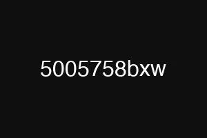 5005758bxw