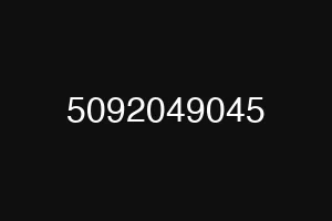 5092049045