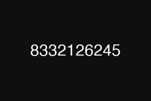 8332126245