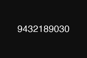 9432189030